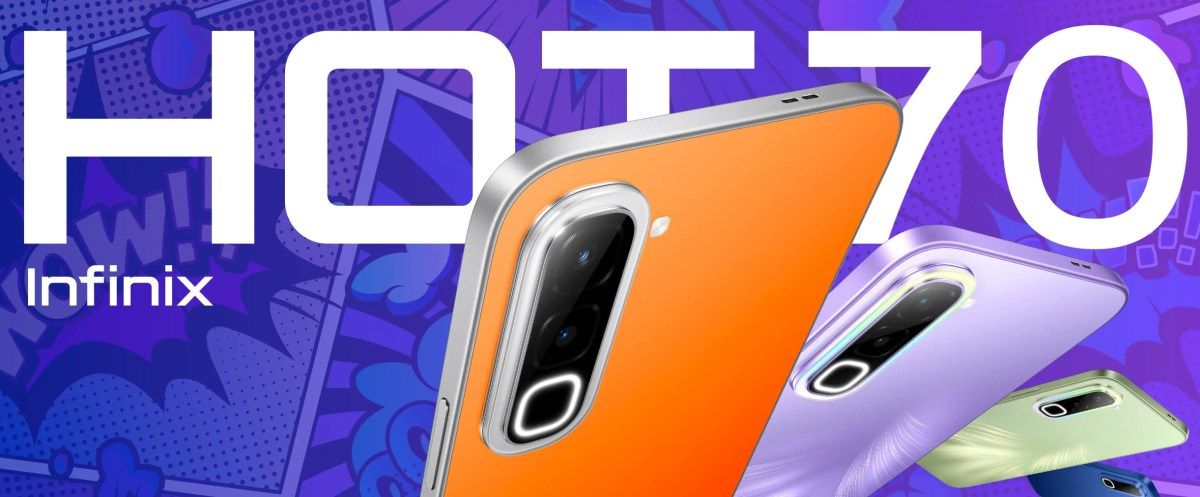 Infinix Hot 70 renk değiştiren tasarımı ve 6000 mAh piliyle tanıtıldı