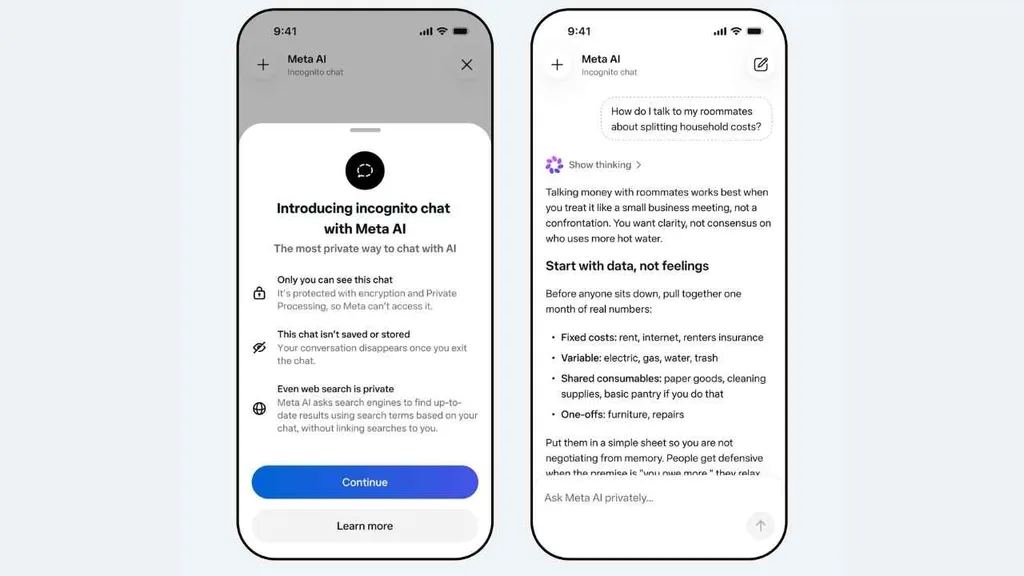 Meta AI Gizli Sohbet WhatsApp’ta özel konuşma açıyor