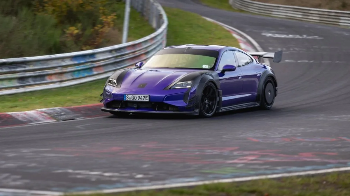 Porsche Taycan Turbo GT elektrikli otomobil rekorunu kırdı