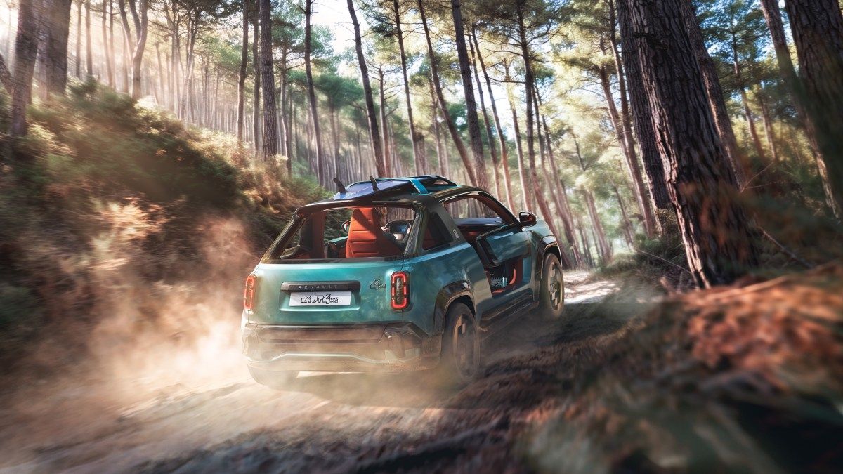 Renault retro ruhu elektrikli sahil aracında yeniden canlandırdı