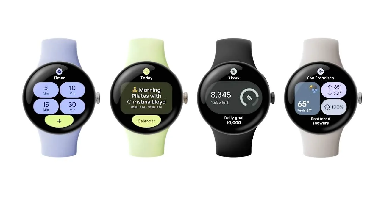 Wear OS 7 widgetları Spotify ve WhatsApp ile saate geliyor