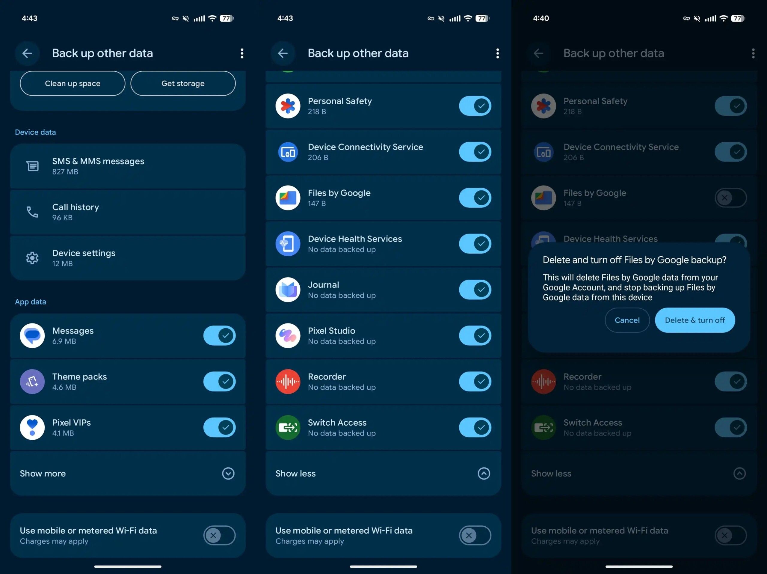 Android’de artık hangi uygulamanın yedekleneceğine siz karar vereceksiniz