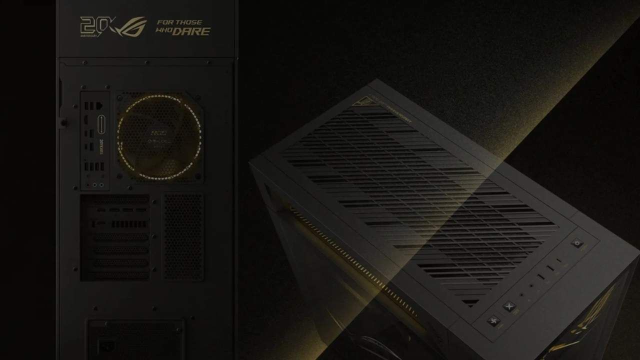 ROG G1000 Edition 20 holografik fanlarla oyun PC’sini vitrine taşıyor