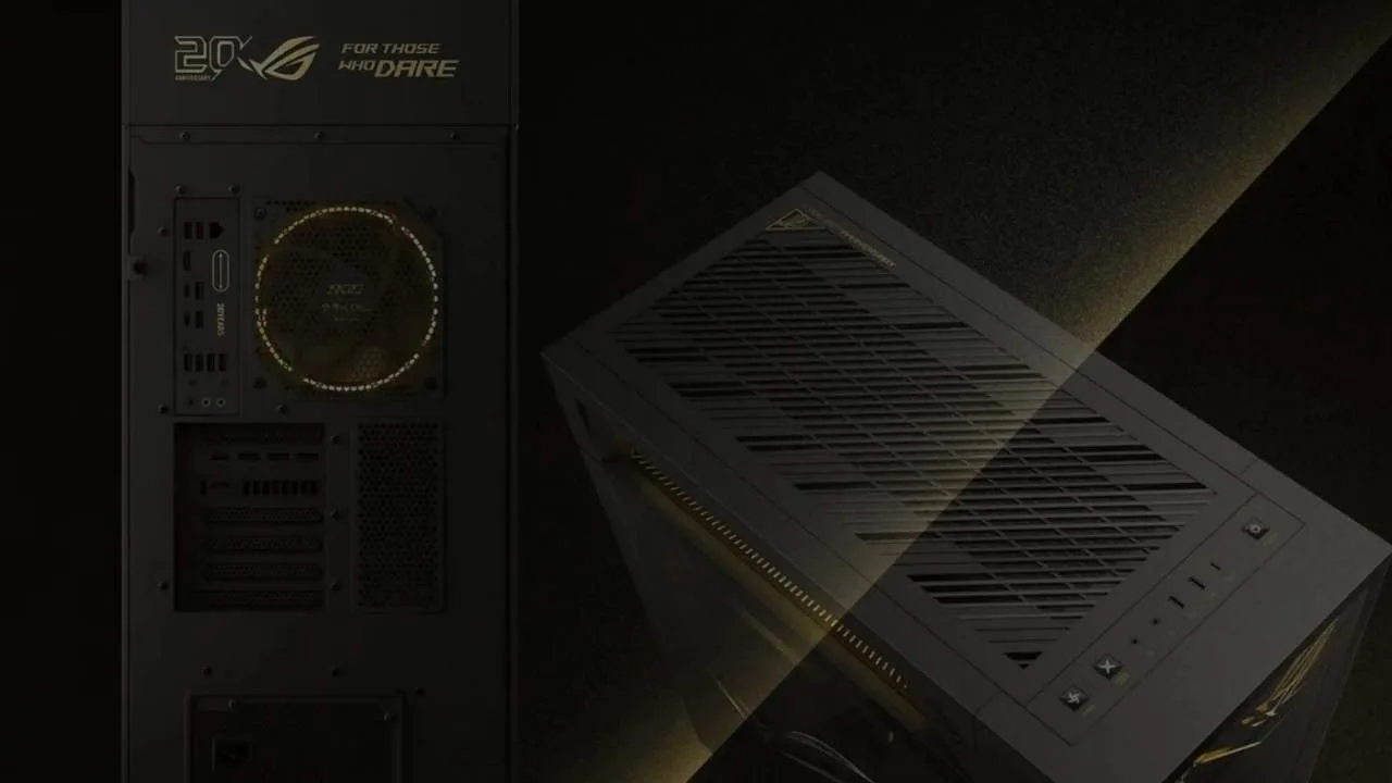 ROG G1000 Edition 20 holografik fanlarla oyun PC’sini vitrine taşıyor