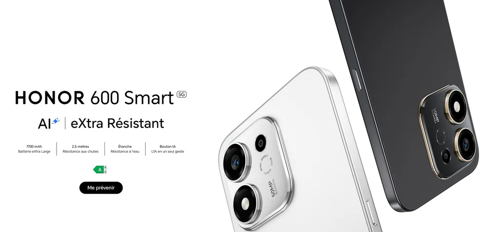 Honor 600 Smart 7.700 mAh piliyle ortaya çıktı