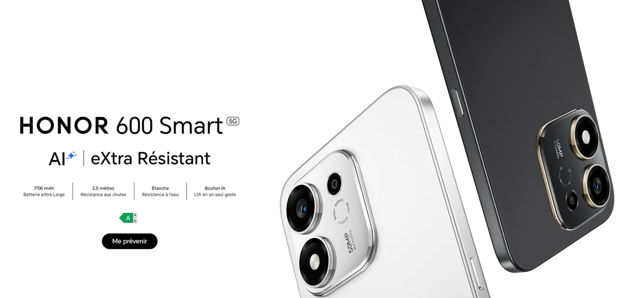 Honor 600 Smart 7.700 mAh piliyle ortaya çıktı