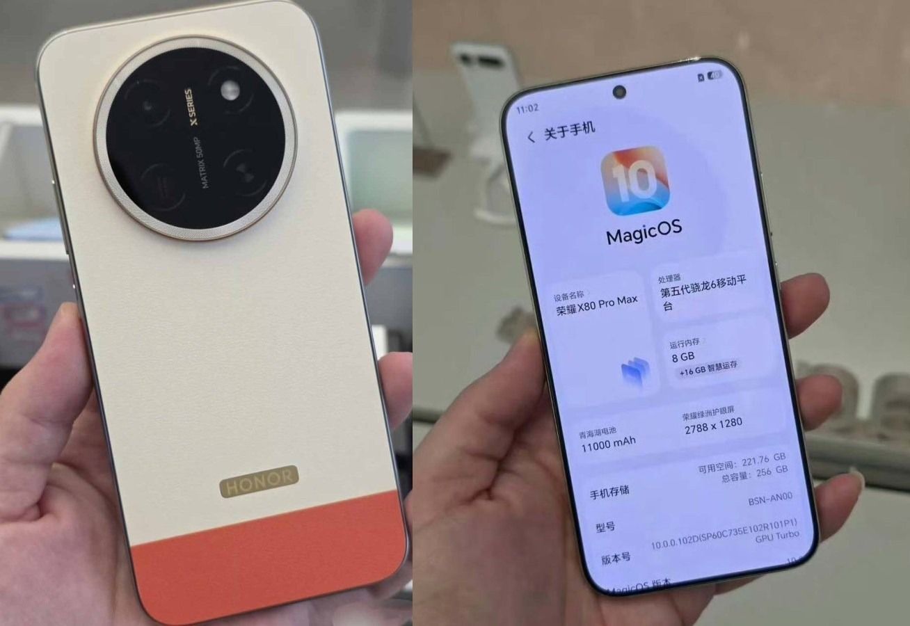 Honor X80 Pro Max ilk kez görüntülendi ve 11.000 mAh pili doğrulandı