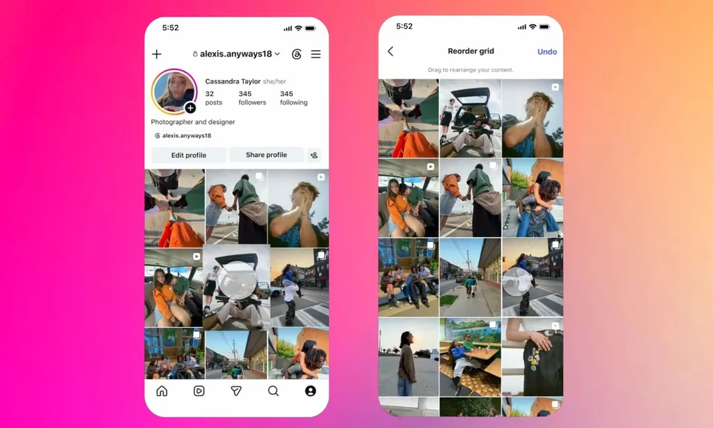 Instagram kullanıcıları artık profil görünümünü istedikleri gibi düzenleyebilecek