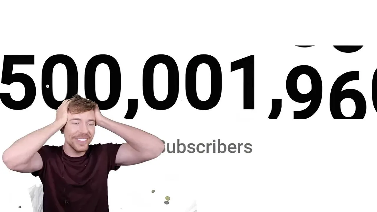 MrBeast, 500 milyon aboneyle YouTube tarihine geçti