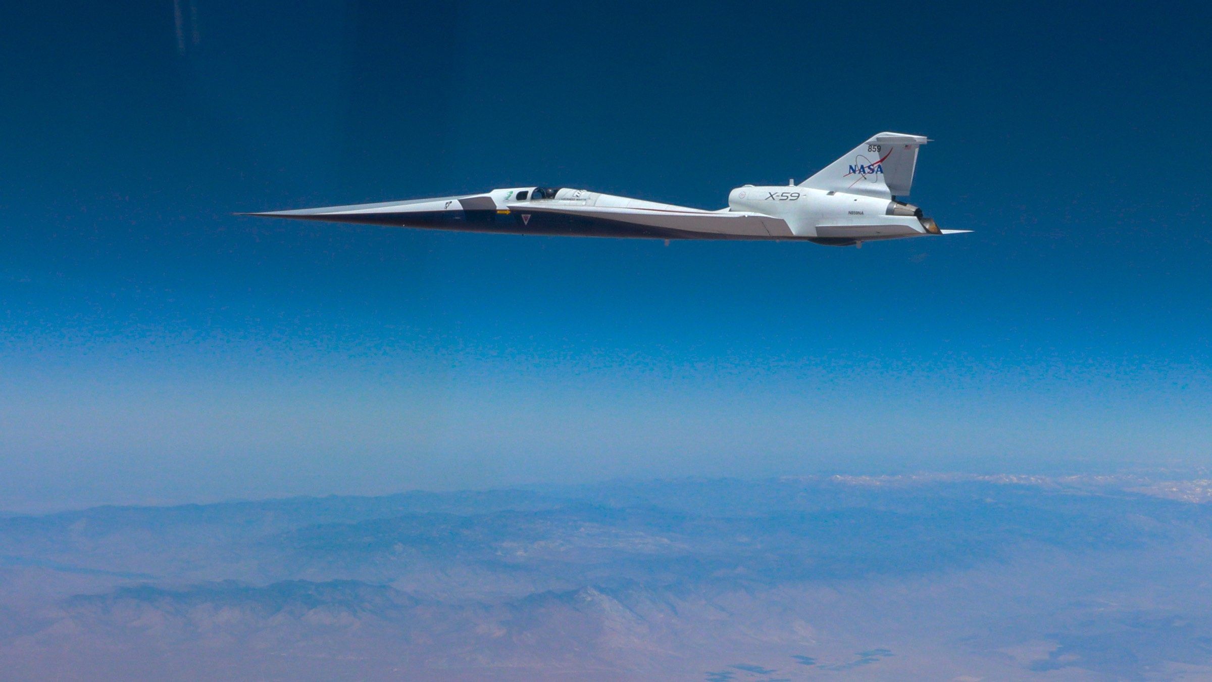 NASA X-59 sessiz süpersonik uçuşlar için gerekli koşullara ulaştı