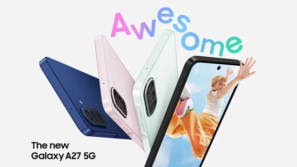 Samsung Galaxy A27 5G daha ince çerçeveler ve yeni işlemciyle geldi