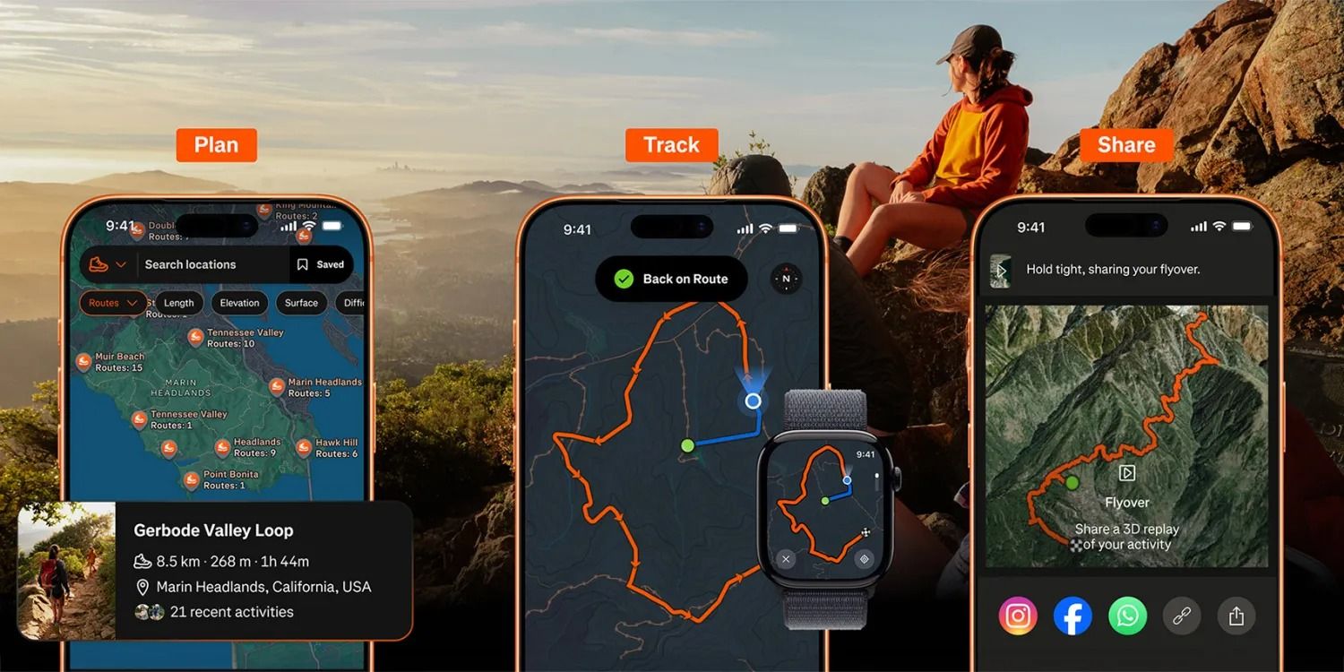 Strava artık yürüyüş rotalarını planlamayı ve takip etmeyi kolaylaştırıyor