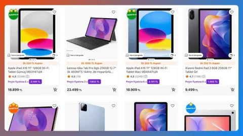Tabletlerde 1.000 TL’ye varan kupon kampanyası başladı: Lenovo, Apple, Samsung, Xiaomi ve Huawei modelleri kapsamda