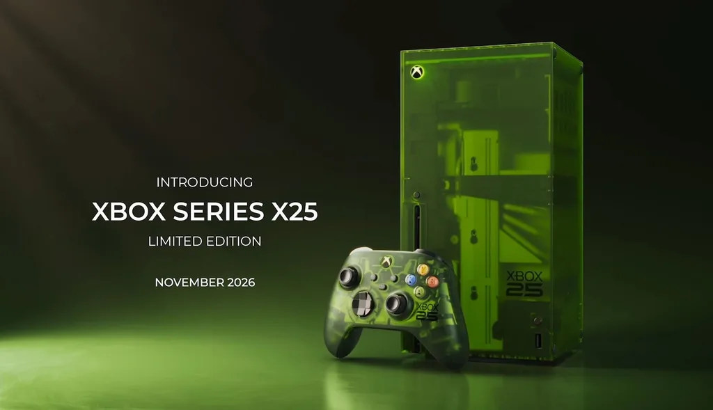 Xbox Series X25, saydam yeşil kasayla kasımda geliyor