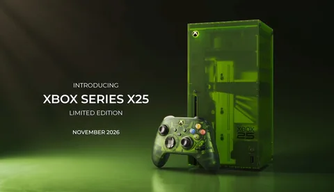 Xbox Series X25, saydam yeşil kasayla kasımda geliyor