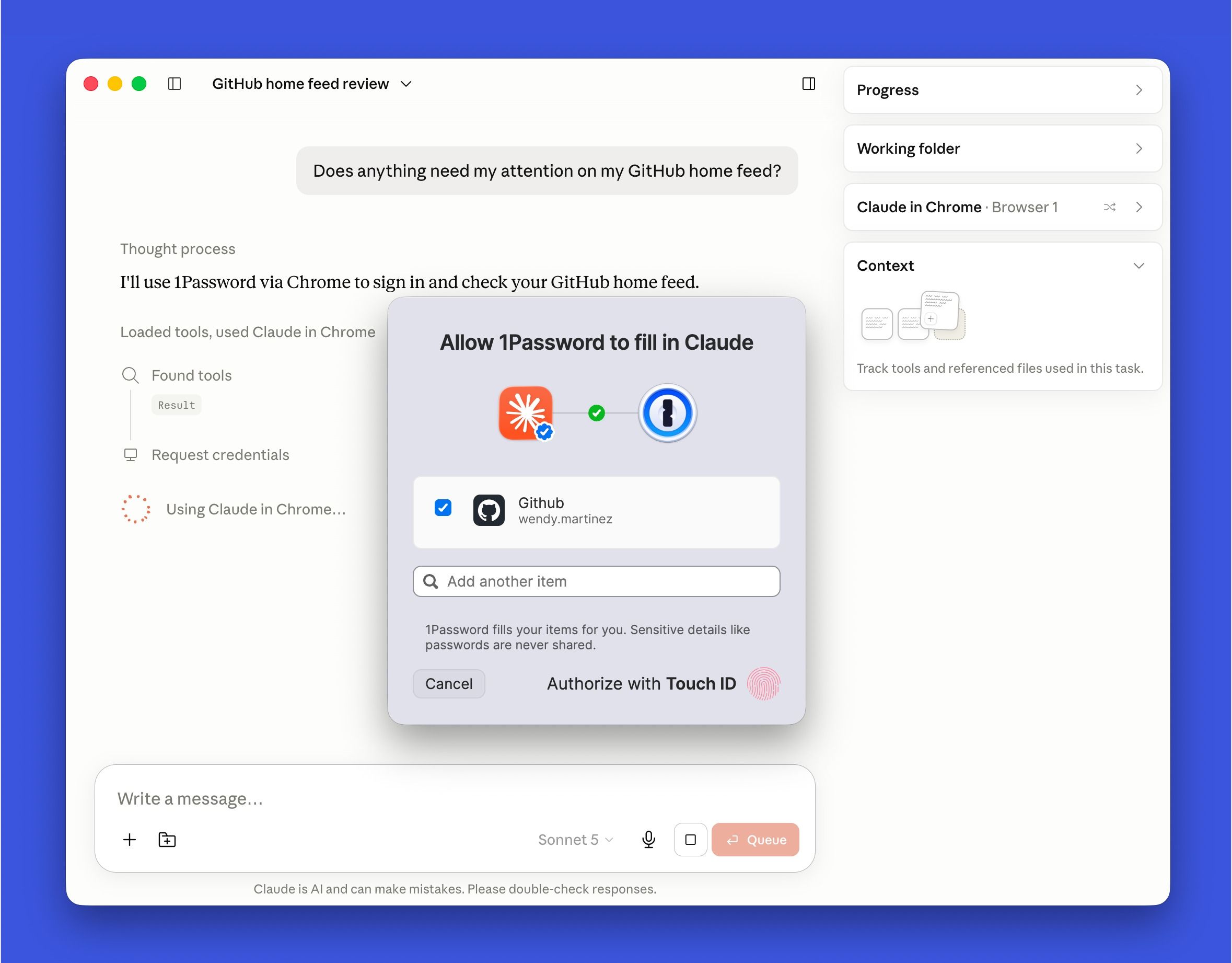 1Password, Claude’un parolalara erişmeden işlem yapmasını sağlayan özelliğini duyurdu