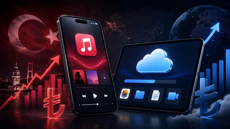 Apple Music ve iCloud+ Türkiye fiyatlarına büyük zam geldi