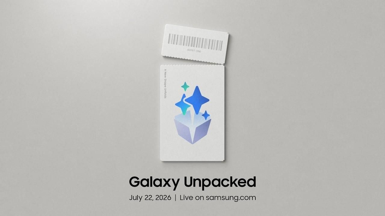 Samsung yeni katlanabilir Galaxy modellerini 22 Temmuz’da tanıtacak
