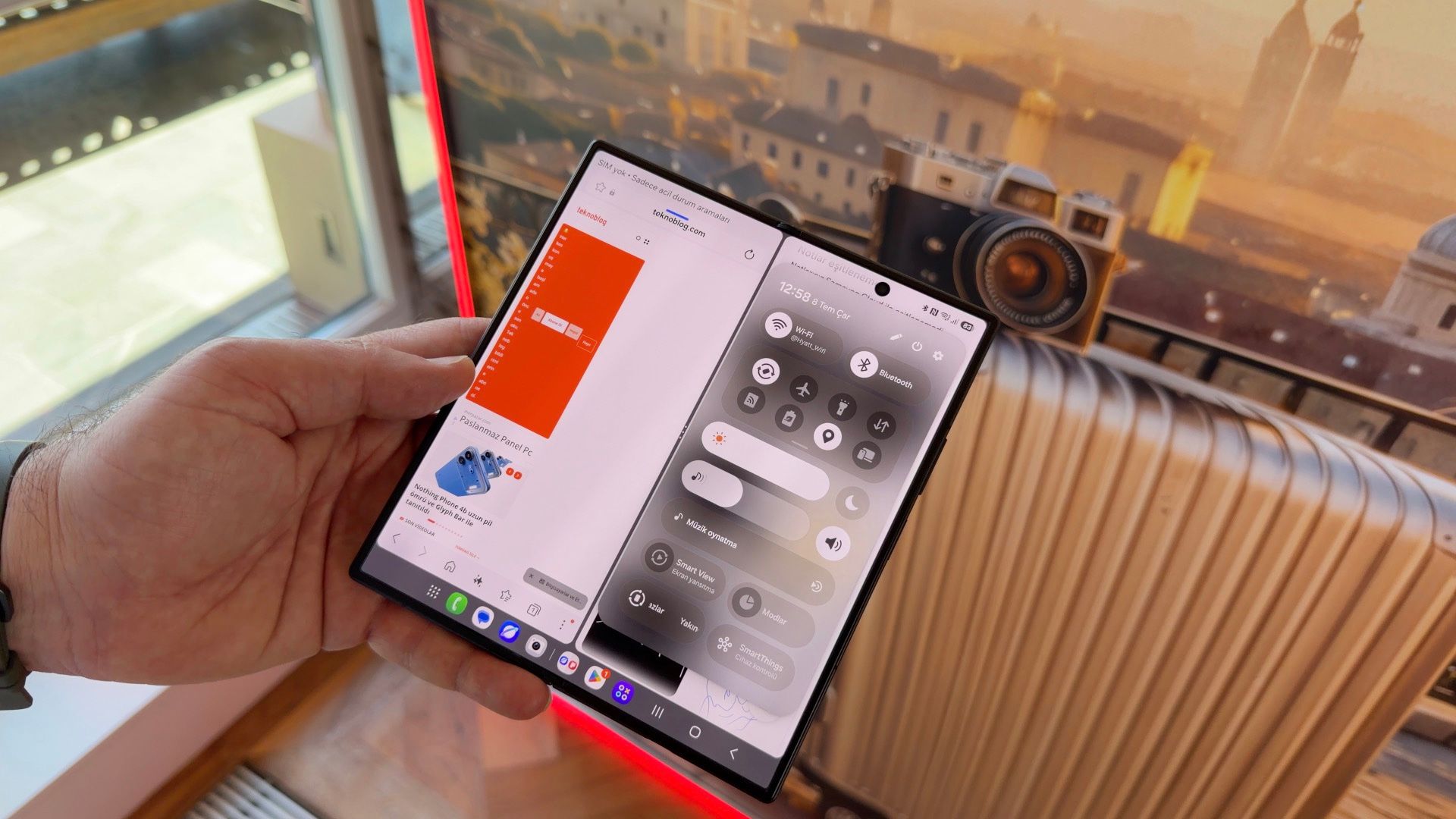 Galaxy Z Fold8 Ultra’da YouTube görüntüsü donuyor, ses sürüyor