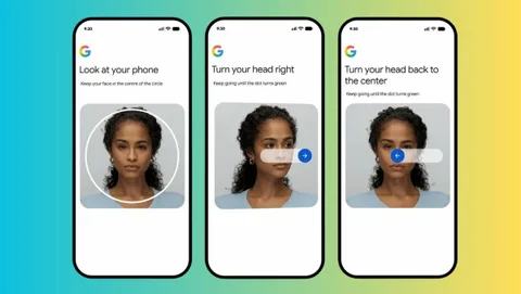 Google hesaplarına girişte selfie video dönemi başladı