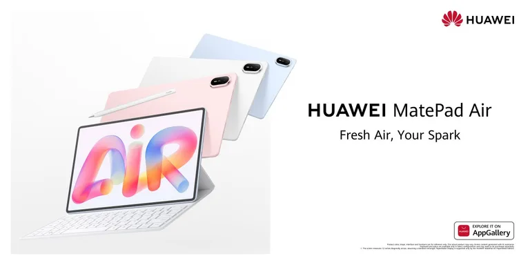Huawei yeni MatePad Air ve FreeClip 2 S modellerini gösterdi