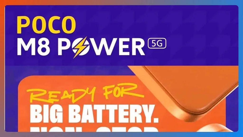POCO M8 Power 5G, 8.000 mAh bataryayla sınırları zorlayacak