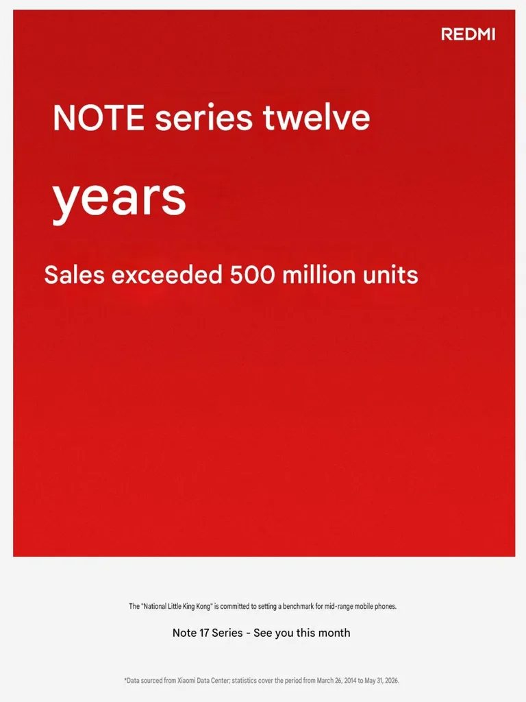 Redmi Note 17 bu ay geliyor, ilk detaylar netleşmeye başladı