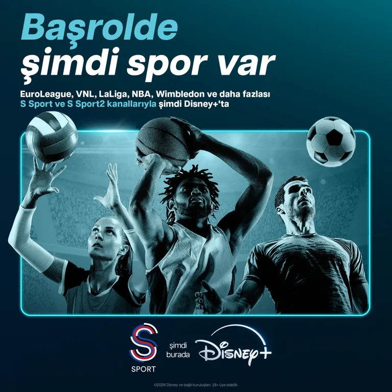 S Sport ve S Sport 2 artık Disney+ üzerinden canlı izlenebiliyor