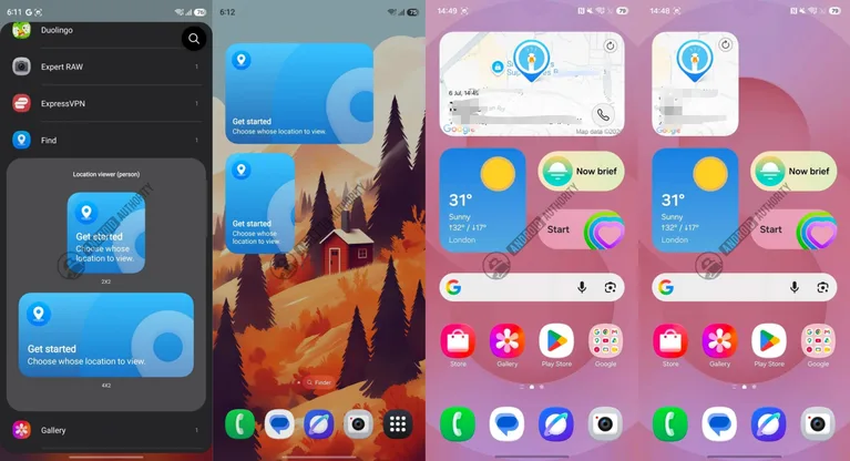 Samsung Find artık sevdiklerinizin konumunu ana ekrandan gösterebilir