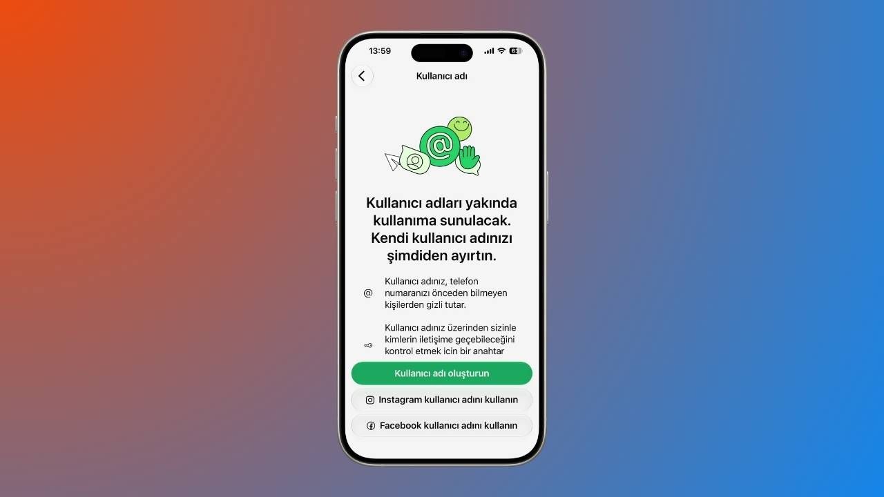 WhatsApp kullanıcı adı alırken bu ayarları atlamayın