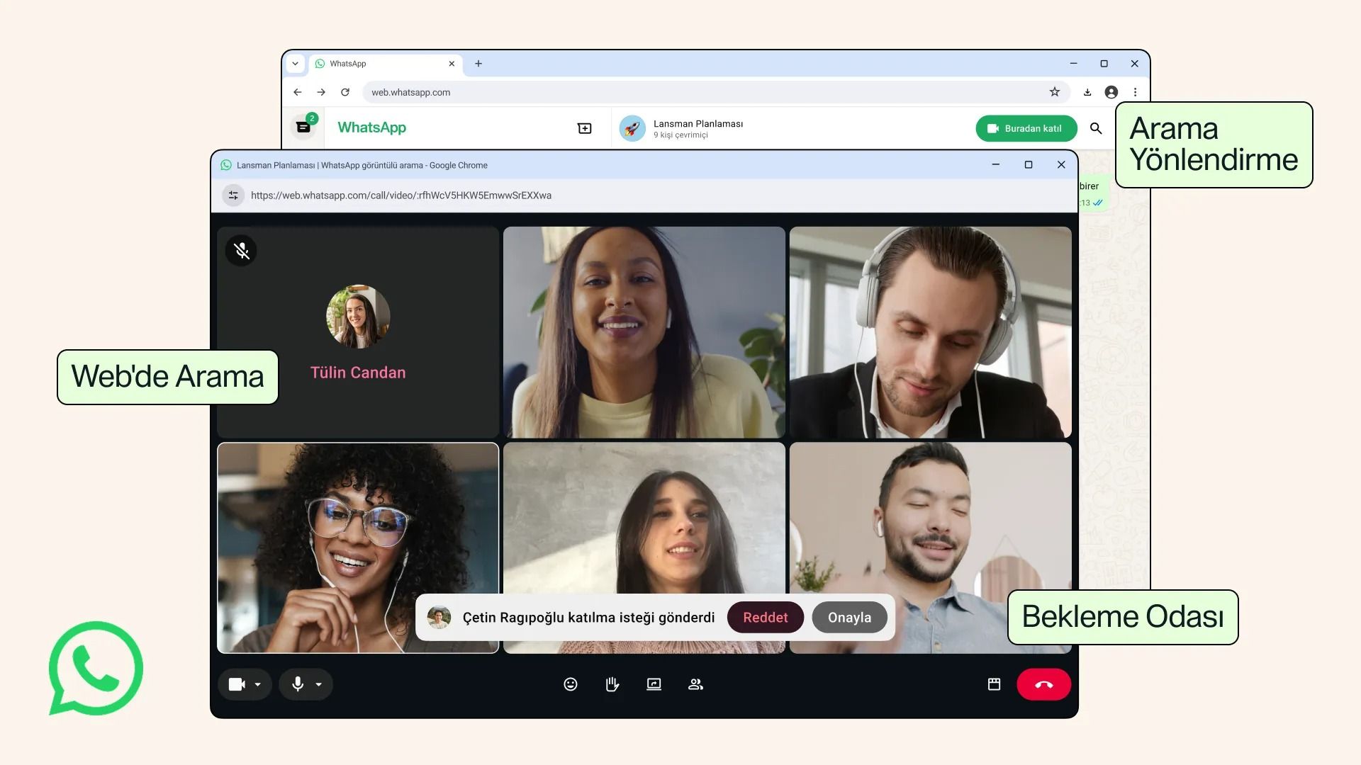 WhatsApp Web artık şifreli sesli ve görüntülü aramaları destekliyor