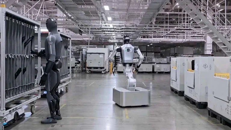 Xiaomi otomobil fabrikasında insansı robotları işe başlattı