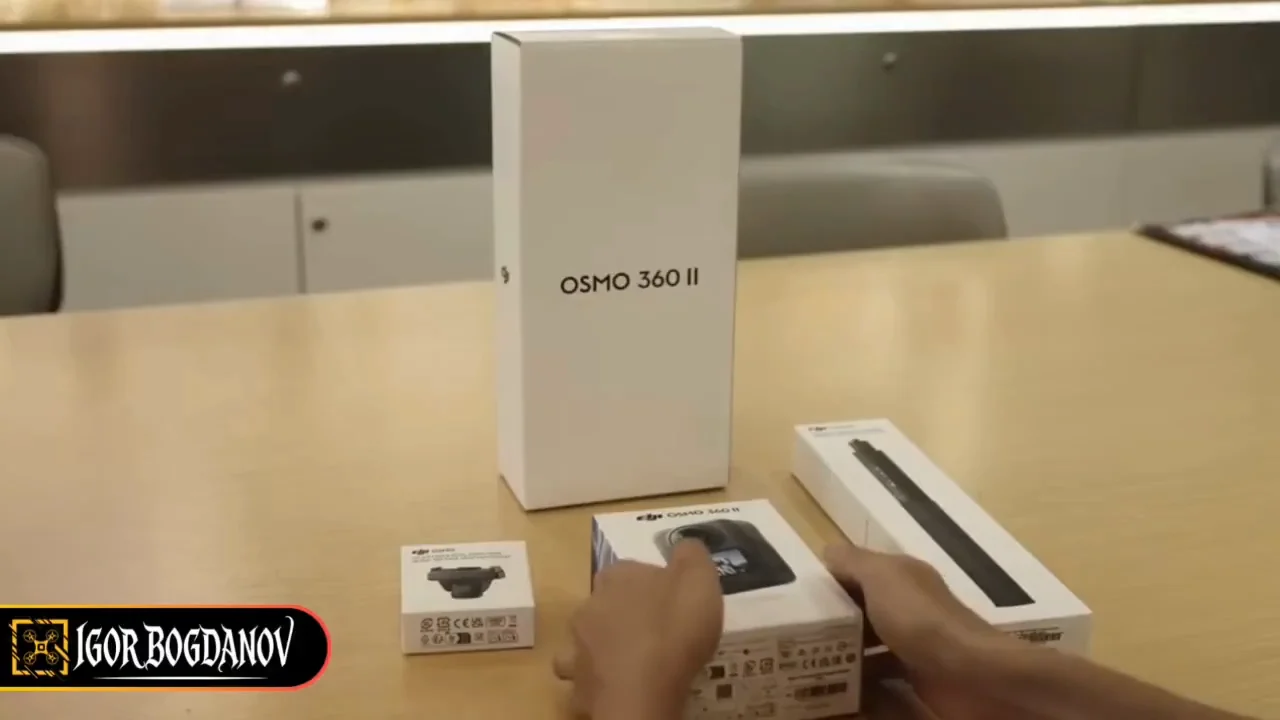 DJI Osmo 360 II kutu açılış videosuyla erkenden ortaya çıktı