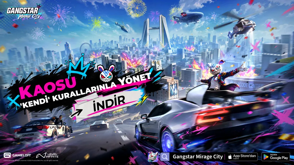 Gangstar Mirage City 30 milyon ön kayıtla Türkiye’de çıktı