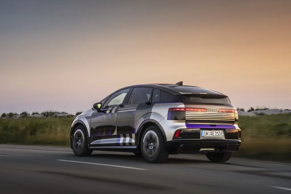 Audi A2 e-tron sonbahardaki tanıtım öncesinde verimlilik iddiasını ortaya koydu