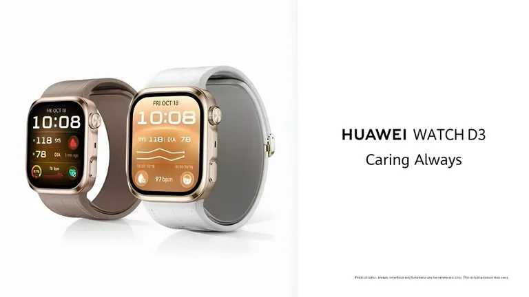 Huawei Watch D3 11,4 mm kasaya iniyor, ekranı büyüyor