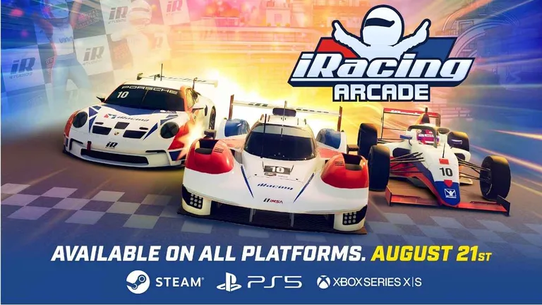 iRacing Arcade PS5 ve Xbox’a dört kişilik yarışla geliyor