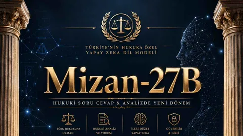 Mizan-27B Türk hukukunu bilen yerli yapay zekâyı bilgisayarlara taşıyor