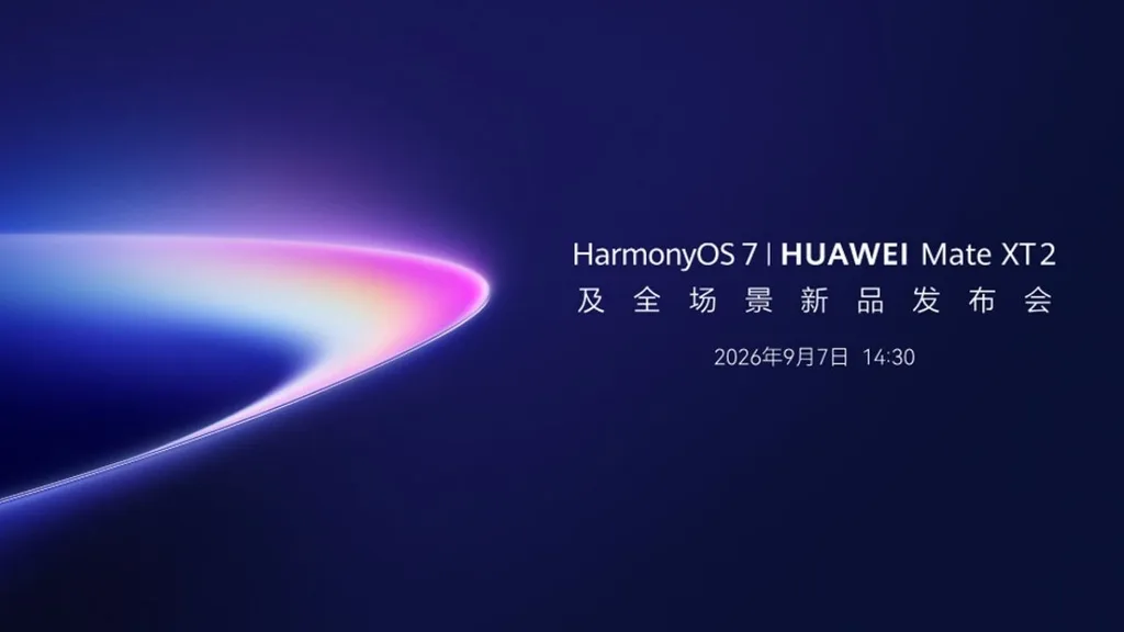 Huawei, Mate XT 2’yi 7 Eylül’de HarmonyOS 7 ile tanıtacak