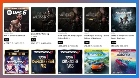 PlayStation Store indirimleri yüzde 80’e çıktı, fiyatlar düştü