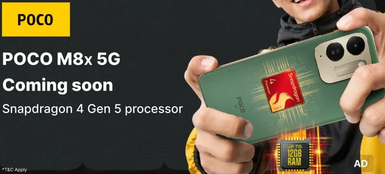 Poco M8x 5G büyük pili ve uygun fiyatıyla geliyor