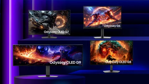 Samsung Odyssey G6 1100 Hz’e çıkıyor, OLED modeller de yenileniyor