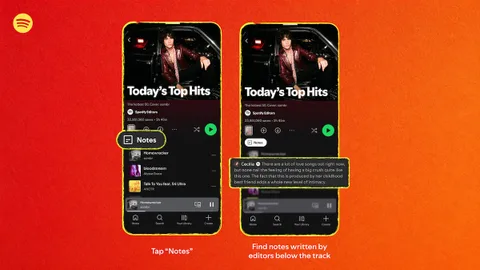 Spotify’da çalma listelerine kişisel notlar eklenebiliyor