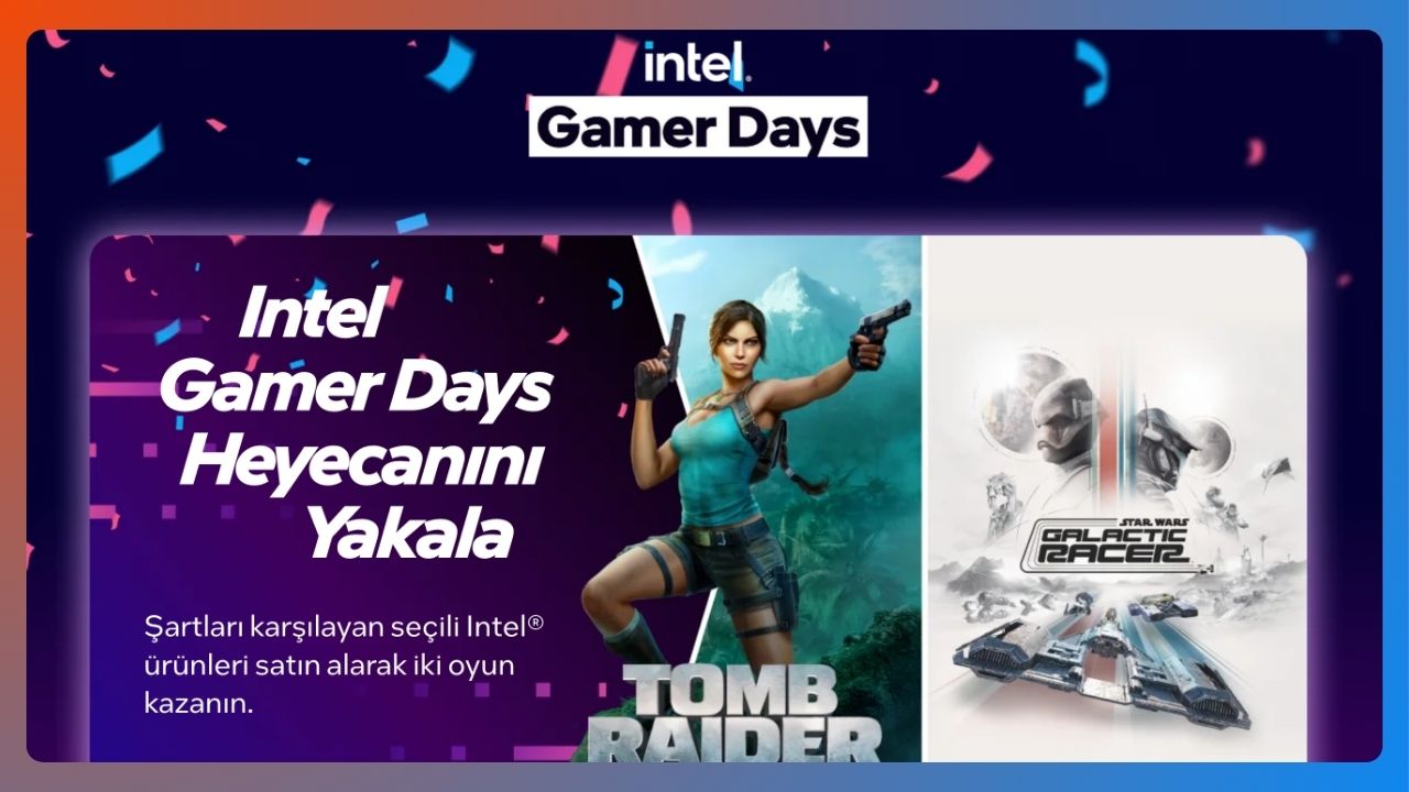 Intel Gamer Days: Teknosa iki oyun veriyor, üç Excalibur için çekiliş yapıyor