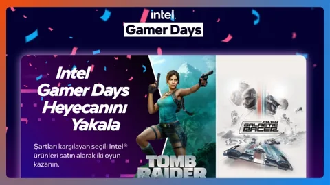 Intel Gamer Days: Teknosa iki oyun veriyor, üç Excalibur için çekiliş yapıyor