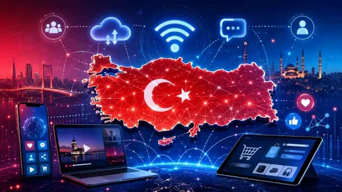 Türkiye’de internet kullanımı yüzde 92,3’e çıktı: WhatsApp zirvede