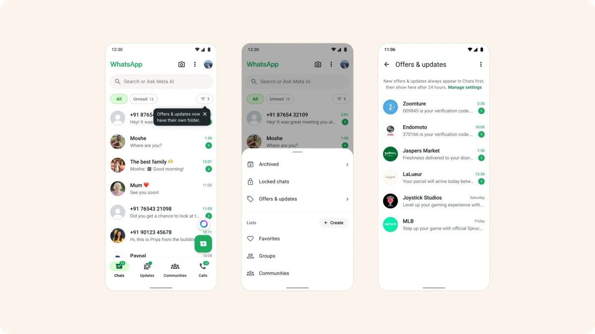 WhatsApp ana sohbet listesini sadeleştirecek yeni sistemi test ediyor