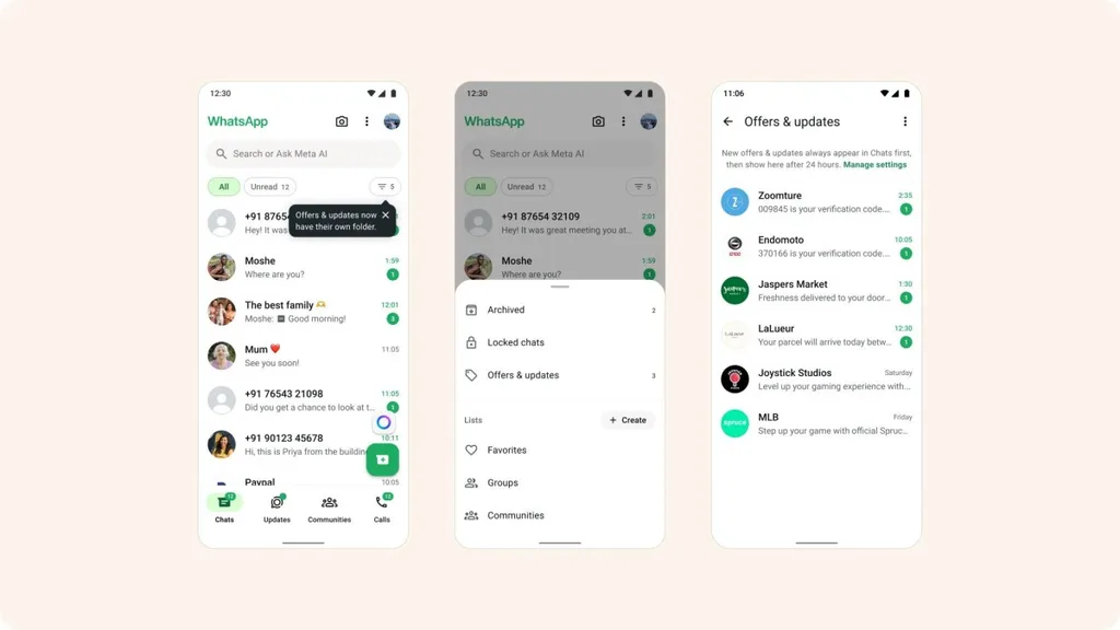 WhatsApp ana sohbet listesini sadeleştirecek yeni sistemi test ediyor