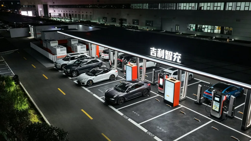 Geely 2,25 MW şarj istasyonunu beş şehirde açtı
