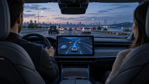 BMW Maps, sürüş desteğini navigasyonla aynı 3D ekranda gösterecek